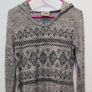 Vocal Hooded Western Tunic